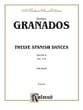 12 Spanish Dances Volume 2, No. 7-12 piano sheet music cover